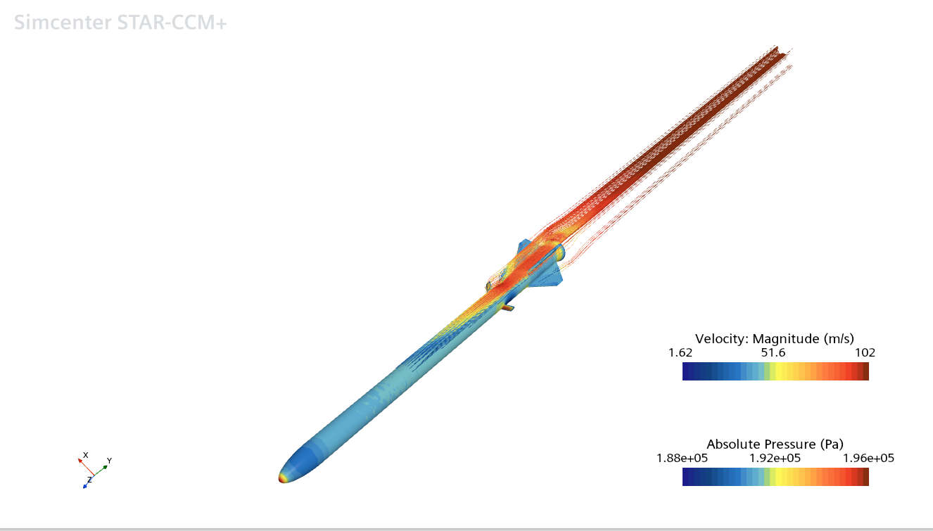 Rocket pressure and velocity